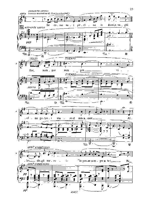 Le Villi - Testo Cantato In Italiano